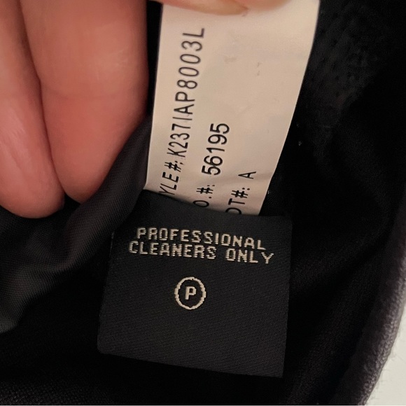 Black pleather top or vest, worn alone or with an article under it. Worn as vest - Picture 6 of 6